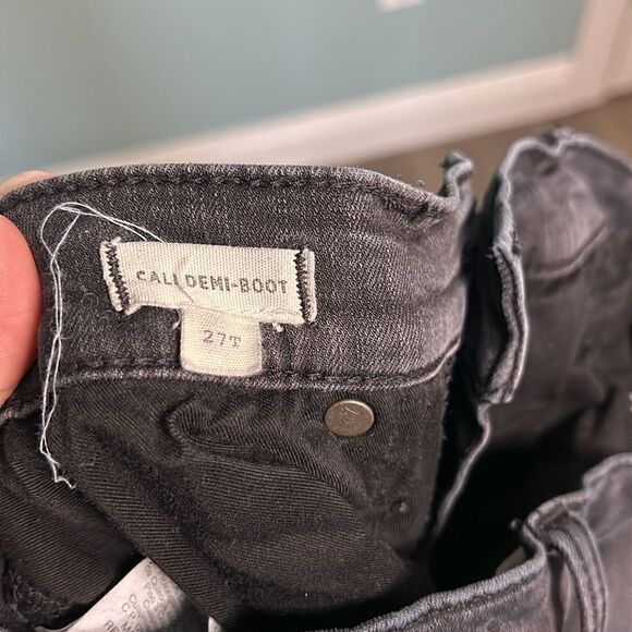 Madewell Cali Demi Boot Jeans 27T - Picture 9 of 11